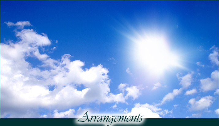 Arangemants - Titelbild blauer Himmel mit Wolken