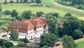 Luftbild mit Naturschutzgebiet