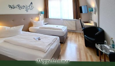 Doppelzimmer im ElbRivera Hotel Magdeburg