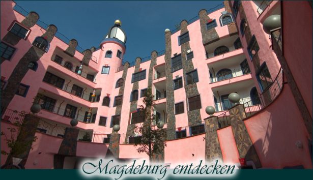 Hundertwasserhaus - Magdeburg entdecken - Startpunkt ElbRivera Hotel Magdeburg